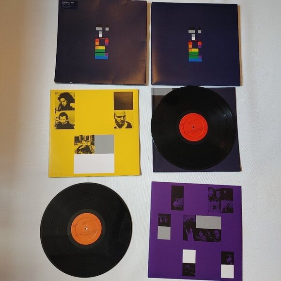 2005 COLDPLAY X&Y Vinyl Record Gate fold 2 X LP Set - Picture 3 of 8